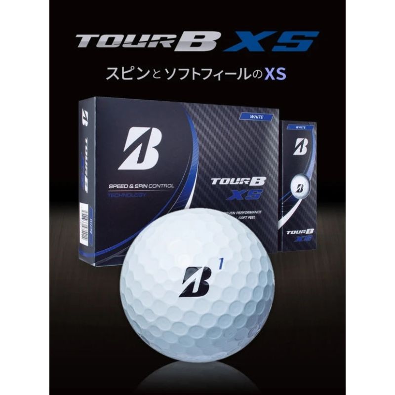 NEW] Golf Ball BRIDGESTONE TOUR B XS 2022 Model Dozen Japan