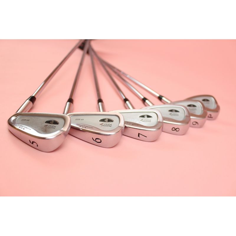 Set De Fers Miura Passing Point PP-9001 – 7 Pièces (5I) Tiges Graphite S, Occasion
