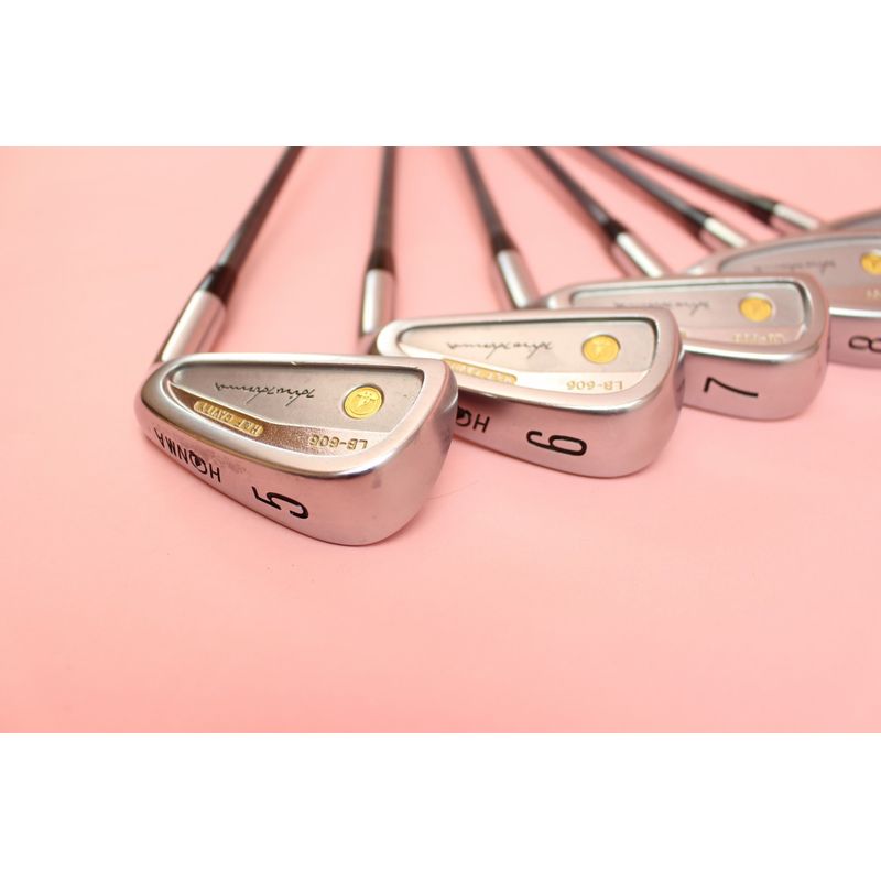 HONMA LB-737 24K GP Iron Set 10 Pieces 2S SUPER FERRITE CARBON HONMA LB-737 24K GP Iron Set 10 Pieces 2S SUPER FERRITE CARBON