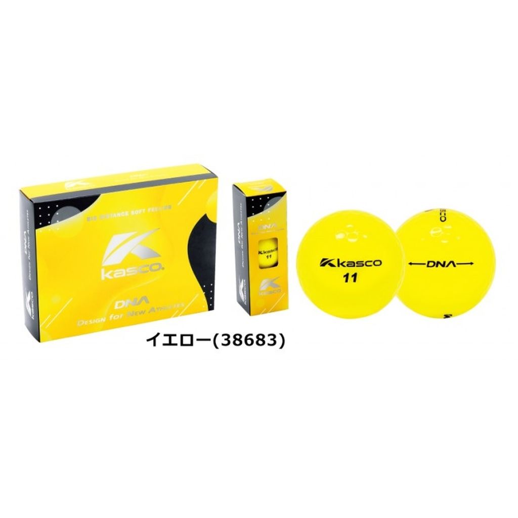 NEW] Golf Ball Kasco DNA Design for New Athletes Dozen Japan