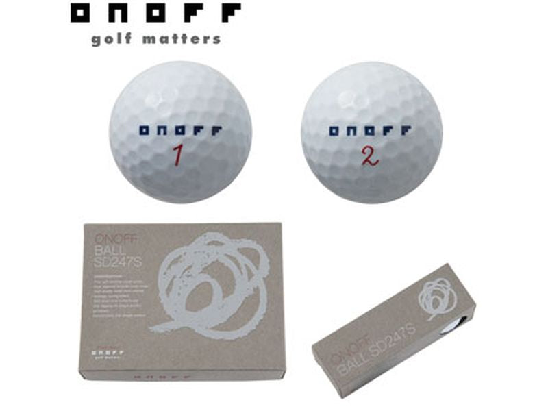 NEW] Golf Ball Daiwa ONNOFF Globeride SD247S Dozen Japan – Gears 
