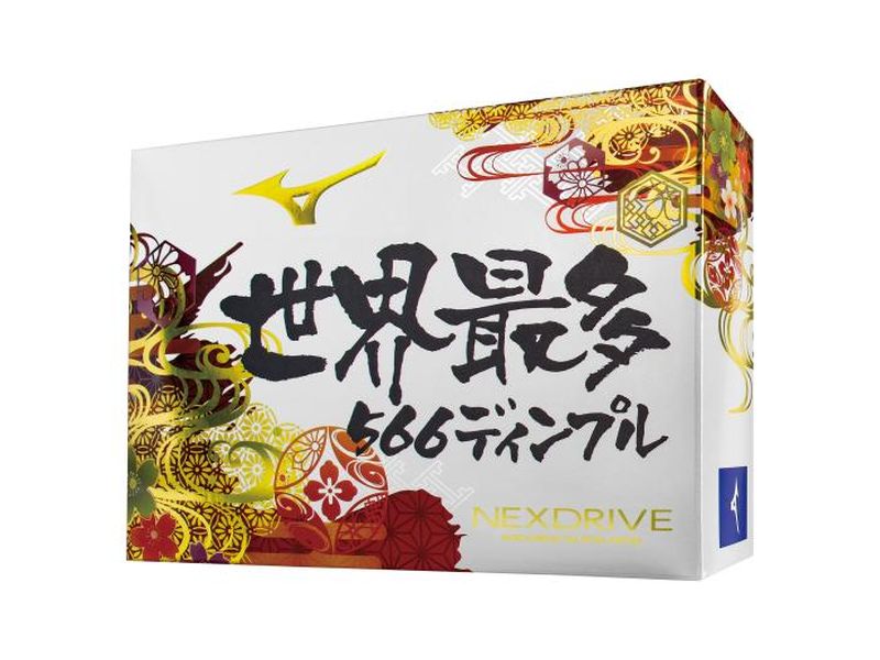 NEW] Golf Ball Mizuno NEXDRIVE JAPAN Dozen 566 Dimples