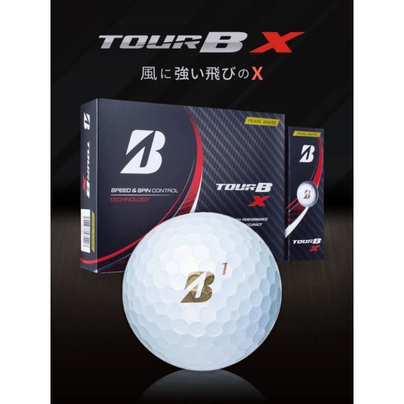 BRIDGESTONE - BRIDGESTONE ゴルフボール TOUR BX 2022年モデル ホワイト NEW] Golf Ball BRIDGESTONE TOUR B X 2022 Model Dozen Japan