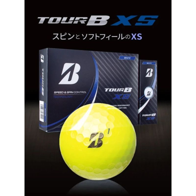 NEW] Golf Ball BRIDGESTONE TOUR B XS 2022 Model Dozen Japan 